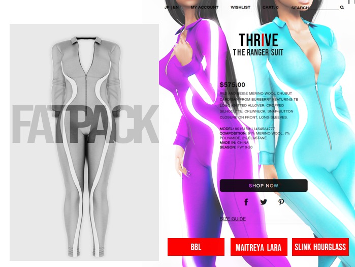 THRIVE: Ranger Suit - FATPACK