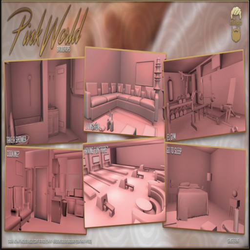 [Box] Cooking? - Pink World Backdrops - The Bearded Guy