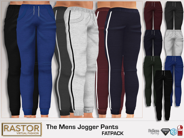 RASTOR The Men's Jogger Pants FATPACK