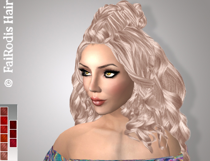 Second Life Marketplace - FaiRodis Angelica hair light reds pack