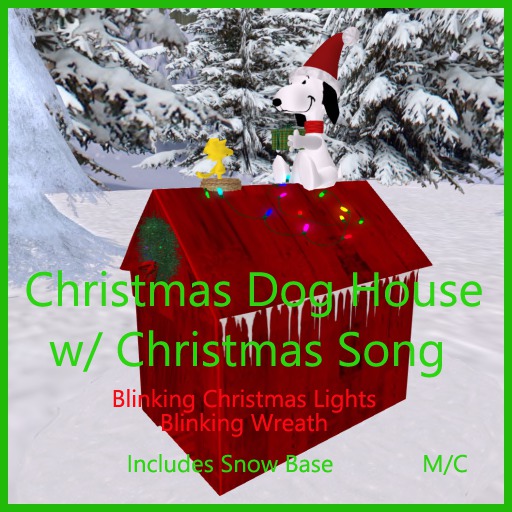 ca Christmas Doghouse & Song Boxed
