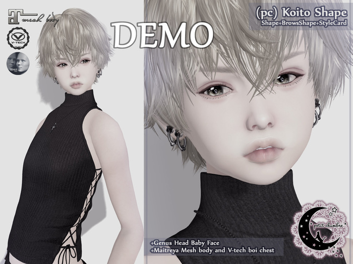 [DEMO](pc) Koito Shape [Genus Baby Face + V-tech]  *BOX*Wear