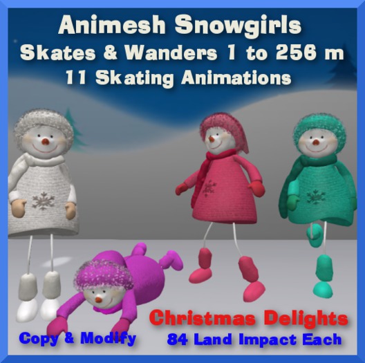 Animesh Snowgirls Skate & Wander