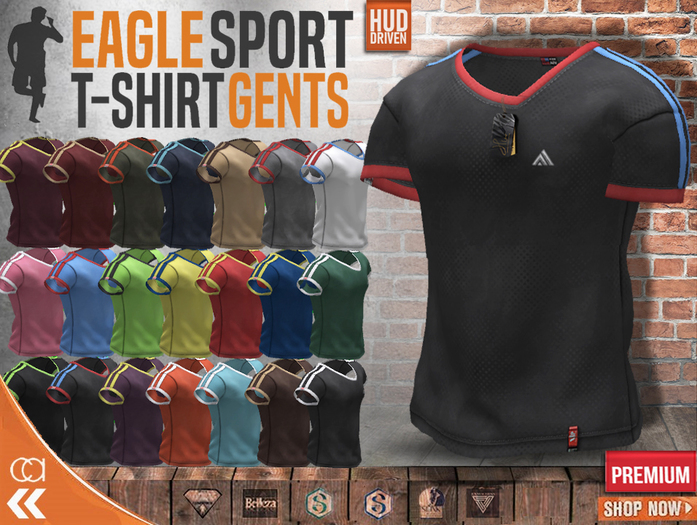 [CA] EAGLE SPORT TSHIRTS GENTS