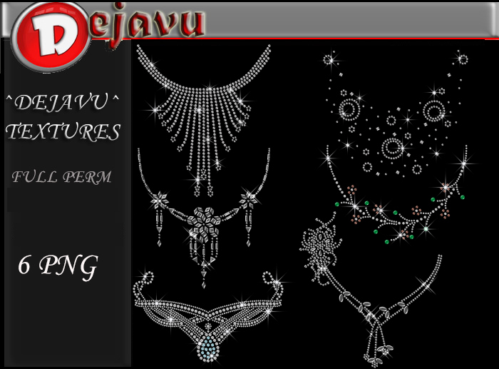 ^Dejavu^ Full Perm Rhinestone Neck Png 02