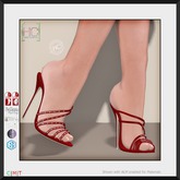 [HC] Grace Red Gem Heels for Slink, Belleza, Maitreya, eBody, Signature & Tonic