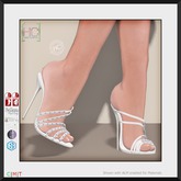 [HC] Grace White Gem Heels for Slink, Belleza, Maitreya, eBody, Signature & Tonic
