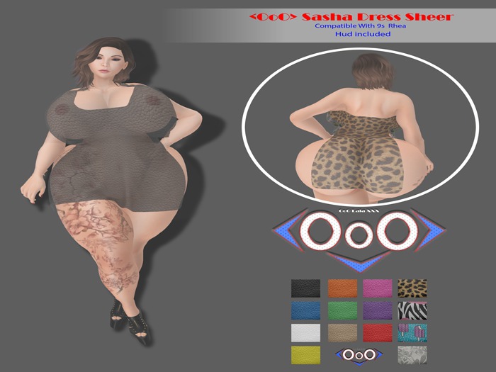 <OoO> Sasha Dress Sheer 9s Rhea