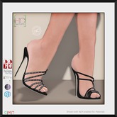 [HC] Grace Black Gem Heels for Slink, Belleza, Maitreya, eBody, Signature & Tonic