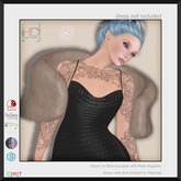 [HC] Grace Tan Faux Fur Stole for Slink, Belleza, Maitreya, eBody, Signature & Tonic