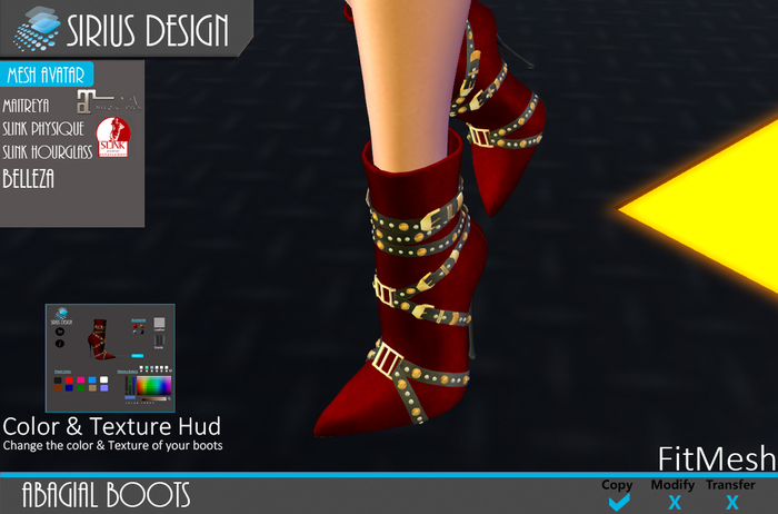 Sirius Design Abigail Boots Boxed