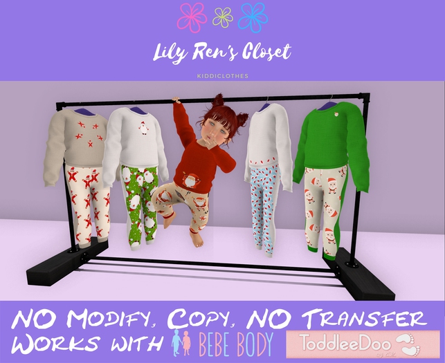 .Lily Ren's Closet. Santa PJs BOX (add me)