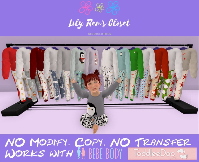 .Lily Ren's Closet. Holiday PJs Fatpack BOX (add me)