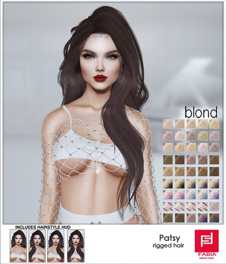 -FABIA- Mesh Hair   < Patsy> Blond