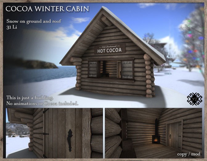 Y.I. COCOA Winter Cabin