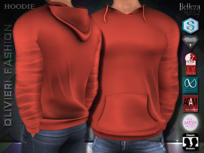 JACK HOODIE - ORANGE