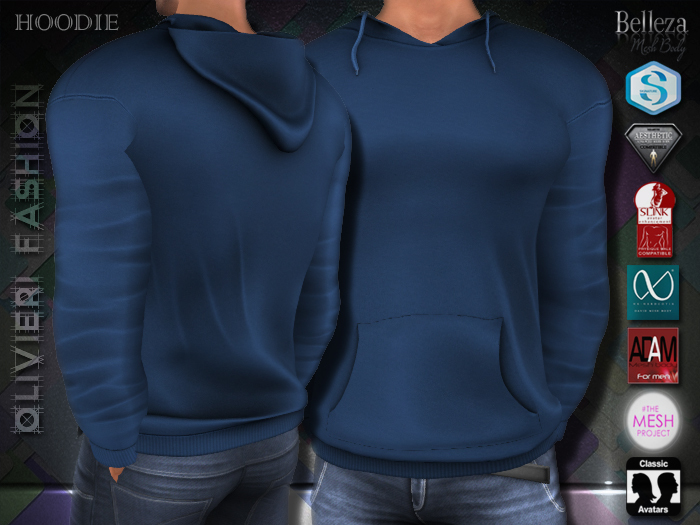 JACK HOODIE - BLUE
