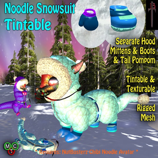 13T Chibi Noodle Snowsuit - Tintable