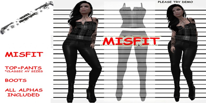 :::WANTED::: MISFIT OUTFIT DEMO