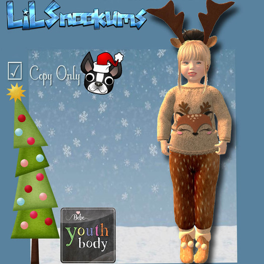{LiL*SnOokums}Happy Deer   YOUTH