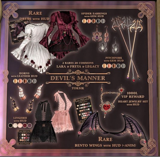 toksik - Devil's Manner Pitchfork (Silver)