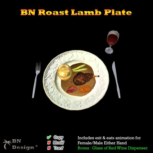 BN Roast Lamb Plate
