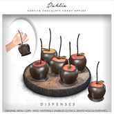 Dahlia - Aurelia - Chocolate Candy Apples - (BOXED ADD)