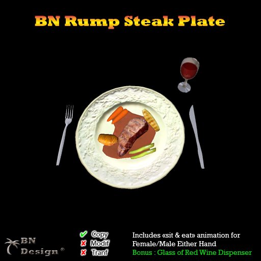 BN Rump Steak Plate