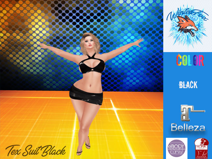 Tex Suit Black -wear me to unpack-