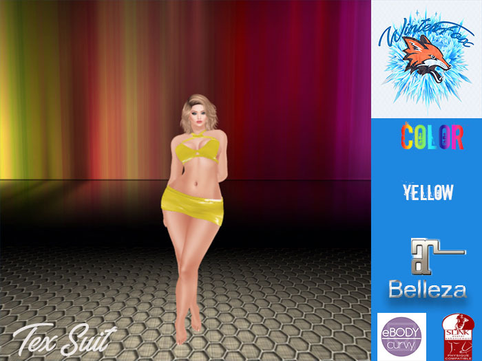 Tex Suit Yellow -wear me to unpack-