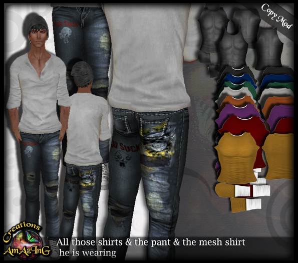 Second Life Marketplace AmAzInG CrEaTiOnS Male Clothes 5