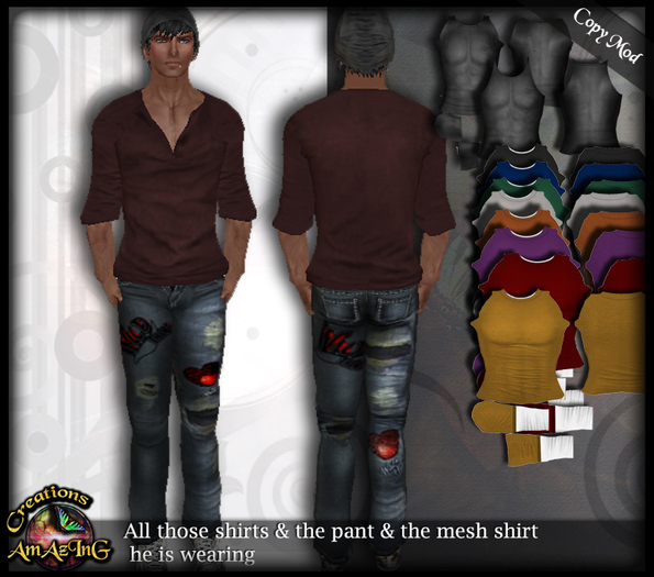 AmAzInG CrEaTiOnS Male Clothes  4