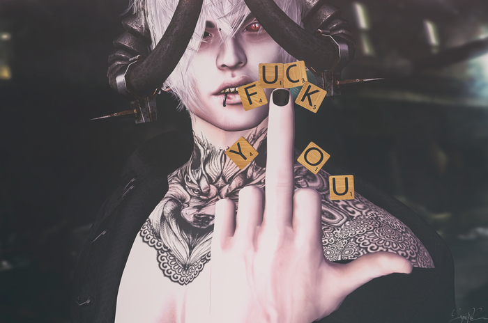 *!R.O!* Scrabble BENTO Pose w/ Mesh Letters