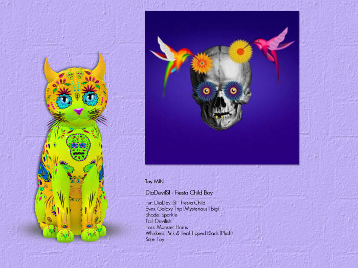 KittyCatS Box - DiaDevilS! - Fiesta Child Boy Toy MIN