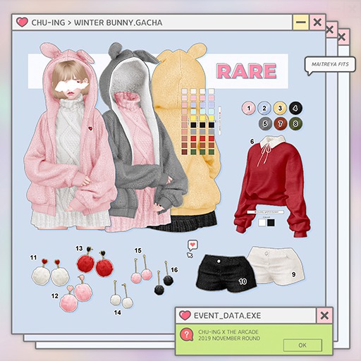 CHU-ING. WINTER BUNNY. 13