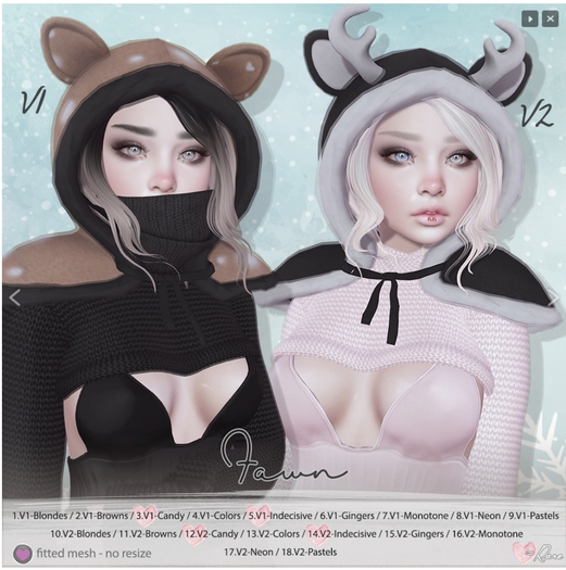 3.Doe: Fawn V1 - Candy RARE