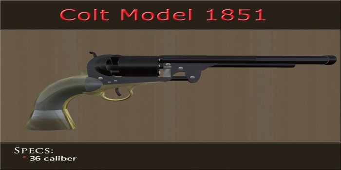 Colt Navy 1851 (Pearl)