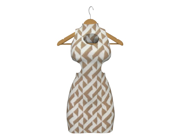 CARPIEDIEM  Vixen Dress  Fitmesh Model Maitreya #1