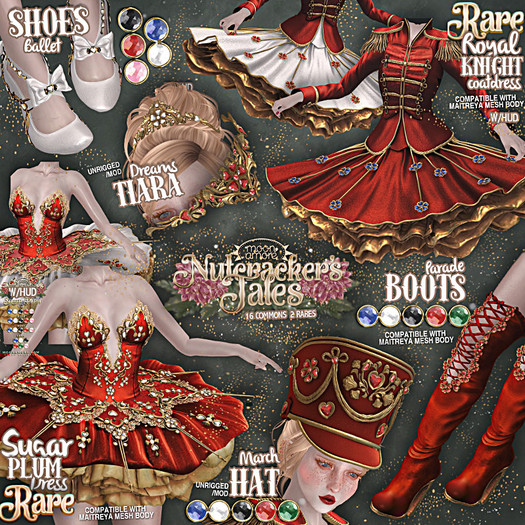 :Moon Amore: Nutcracker'sTales/ Hat -RED