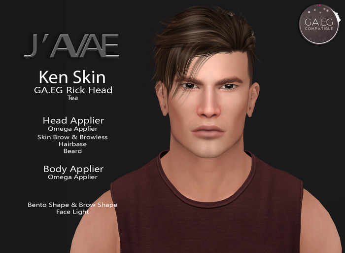 [J'AVAE] Ken Skin Tea - GA.EG & Body Applier