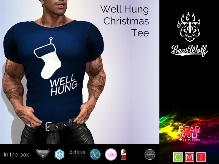 [BearWolf] Well Hung Tee (Add to unpack)