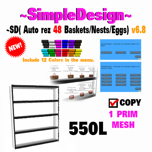 ~SD( Auto rez 48 Baskets/Nests/Eggs) v6.8
