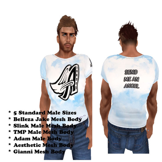 Johnny Angel Mens-Madi's T's (ADD ME)