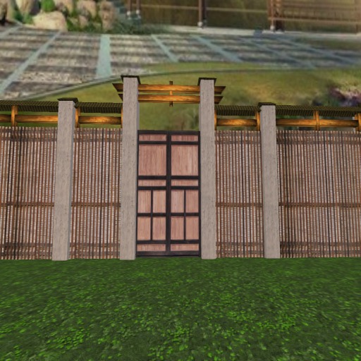 Indigo's Modern Asian Fencing Set - (ADD)