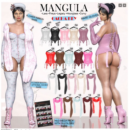 Mangula Abby Headband [FATPACK] RARE