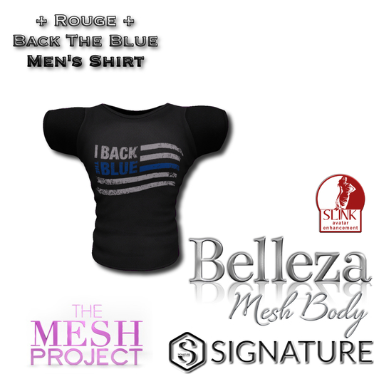 + Rouge + Back The Blue - Black - ADD