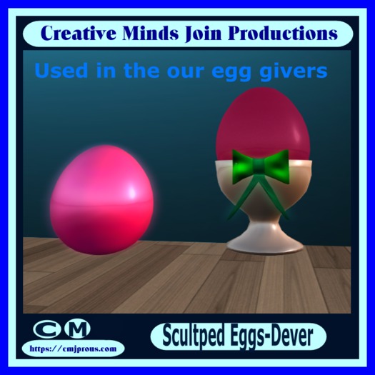 Plum Colored Egg & cup With Ribbion