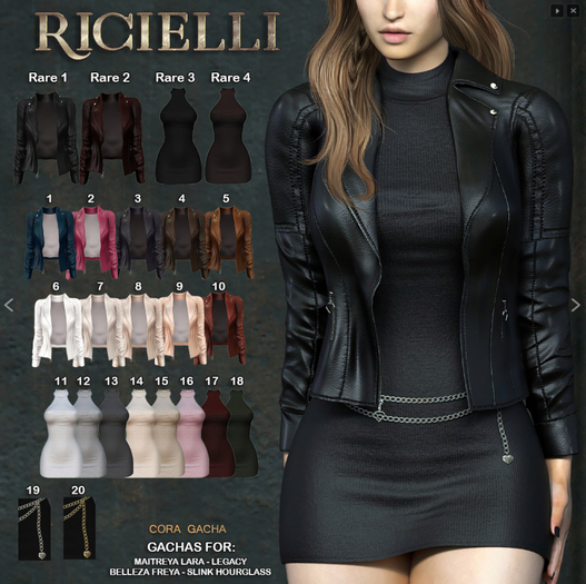 9 Ricielli - Cora Gacha (Legacy)