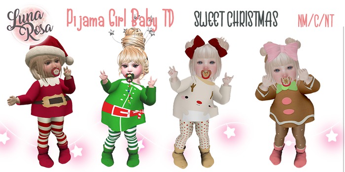 ::.Luna Rosa:.:Pijama Baby TD Fatpack