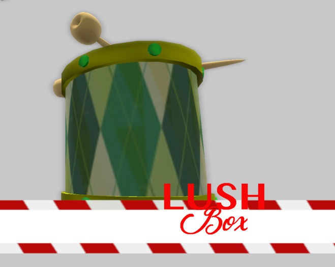 {Lush Box} -Drummers drum set